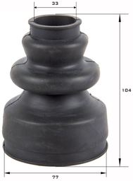 CV BOOT Citroen Berlingo, C3, C4, C5, Xsara Picasso, Peugeot 206, 306, 307, 405, 406, 407, Partner INNER