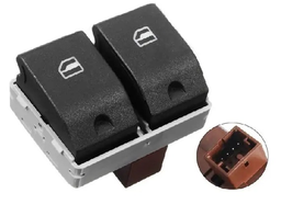 WINDOW SWITCH DOUBLE VW POLO 9N 2002-2009 4PIN
