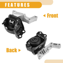 ENGINE MOUNTING NISSAN ALMERA/MICRA 1.5 HR15 2013- RHS