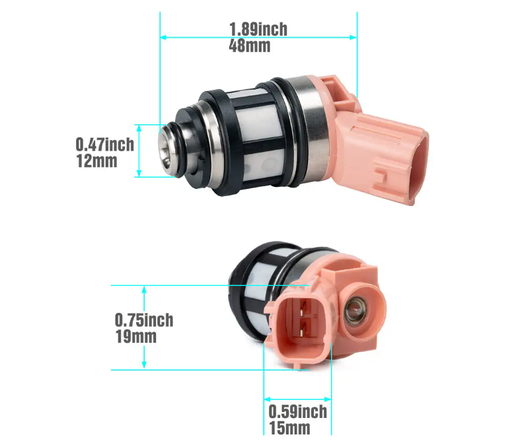 INJECTOR NISSAN HARDBODY 3.3 VG33 (OVAL PLUG)