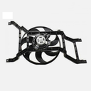 FAN ASSEMBLY NISSAN NP200 1.6 8V K7M 2008- COMPLETE ASSEMBLY (2PIN PLUG)