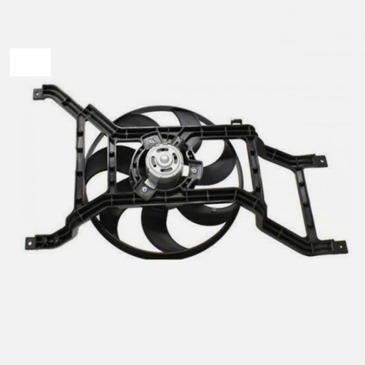 FAN ASSEMBLY NISSAN NP200 1.6 8V K7M 2008- COMPLETE ASSEMBLY (2PIN PLUG)