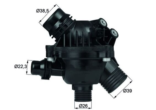 THERMOSTAT BMW E87 130i/135i | E90 323i/325i/330i/335i | E60 | E83 X3 | E85 Z24 | N52 2004-2013