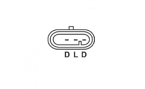 ALTERNATOR CHEVROLET AVEO 1.5/1.6 F15S3/F16D3 2003- 3PIN 6-GROOVES