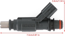 INJECTOR TOYOTA COROLLA/RUNX 1.4/1.6 3ZZ/4ZZ