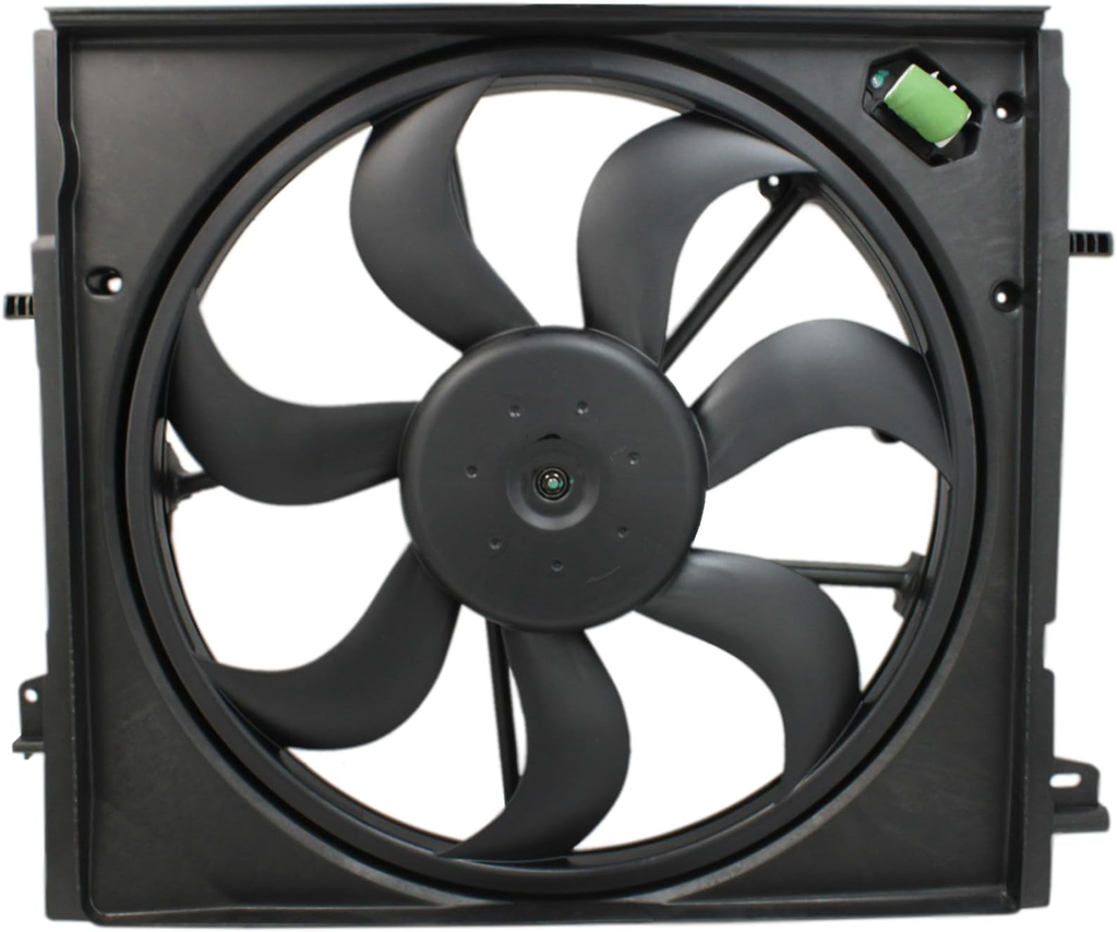 FAN ASSEMBLY NISSSAN QASHQAI J11 2014- | NISSAN X-TRAIL T32 2014- | RENAULT KADJAR 2016- 1.5/1.6 DCi K9K/R9M 2PIN