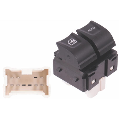 WINDOW SWITCH DOUBLE RENAULT TRIBER 7PIN FRONT (WITH AUTO FUNCTION)