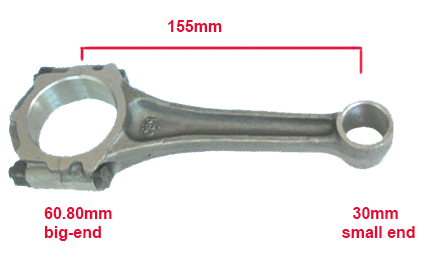 [CRD-J2 COHD409451D CRD54701AL 0K65A-11210B CRD54701AL] CONROD KIA K2700 2.7 J2