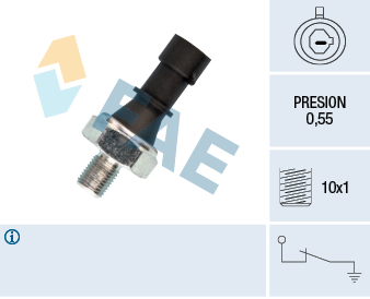 [12436 OP6661 669006] OIL SWITCH OPEL ADAM, ASTRA G, H,J, CORSA D, MERIVA, MOKKA